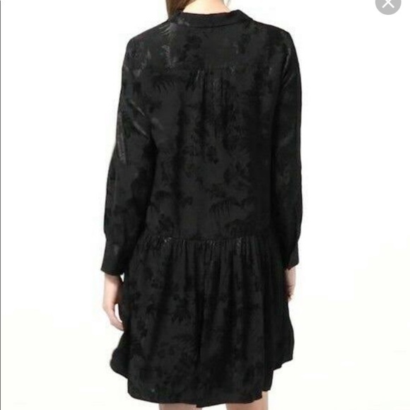NWT Jcrew Black Shirt Dress XS - Picture 3 of 8